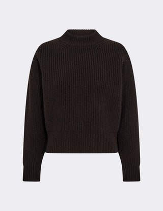 LR-PERLE 12 Pullover Dark brown