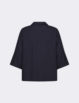 LR-NAJA 53 Blouse Dark blue