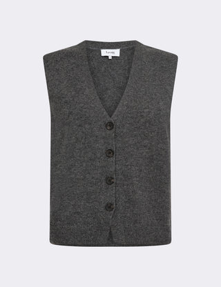 LR-ELOISE 10 Waistcoat Dark grey