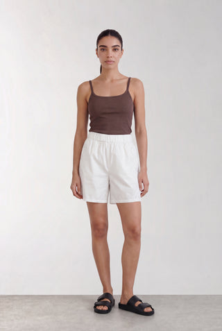 LR-ROSE 3 Shorts Off white
