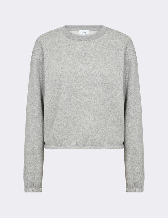 LR-NUKA 13 Sweatshirt Light grey
