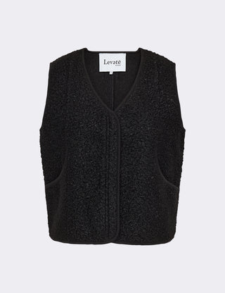 LR-NISSA 1 Waistcoat Black