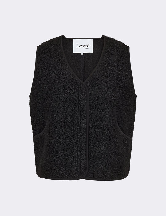 LR-NISSA 1 Waistcoat Black