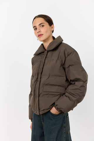 LR-MONA 1 Jacket Dark brown