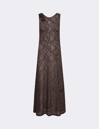 LR-LENA 1 Dress Dark brown