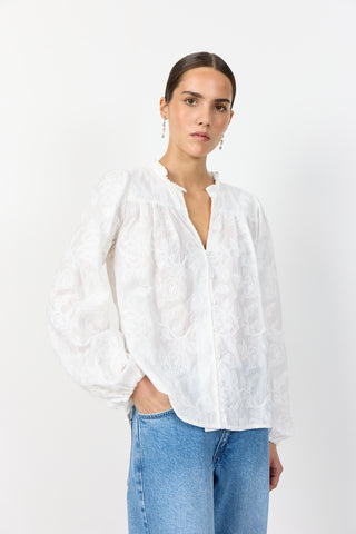 LR-POLLIE 2 Blouse Off white