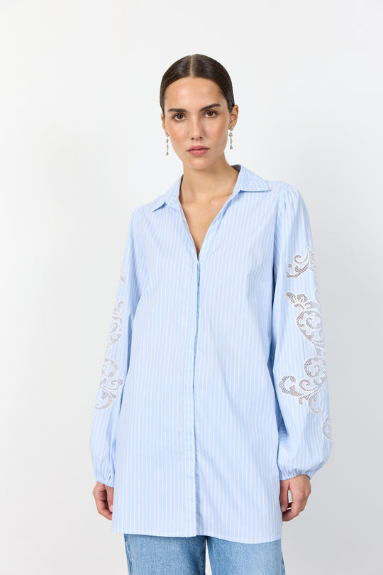 LR-PIPPIN 2 Shirt Light blue