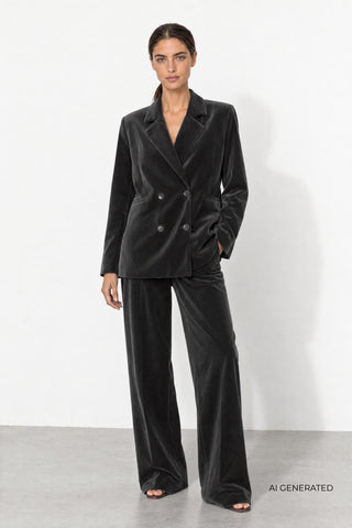 LR-UMIKA 1 Blazer Dark blue