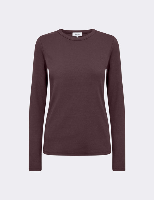 LR-NUMBIA 3 T-shirt Bordeaux