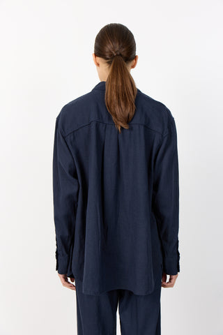 LR-NAJA 20 Shirt Dark blue