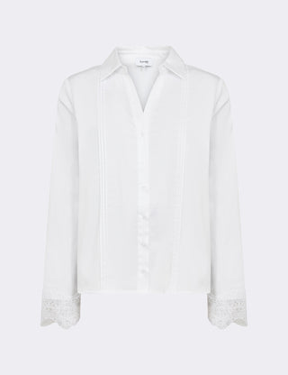 LR-ISLA SOLID 139 Shirt White