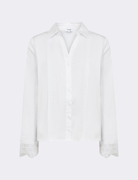 LR-ISLA SOLID 139 Shirt White