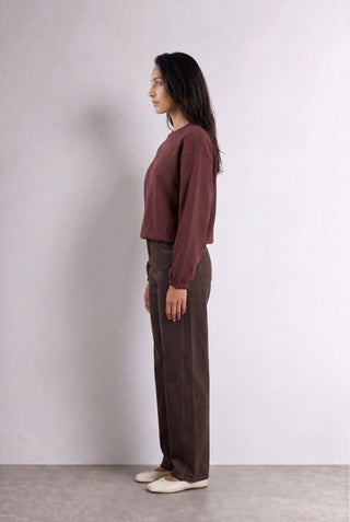 LR-NUKA 13 Sweatshirt Bordeaux