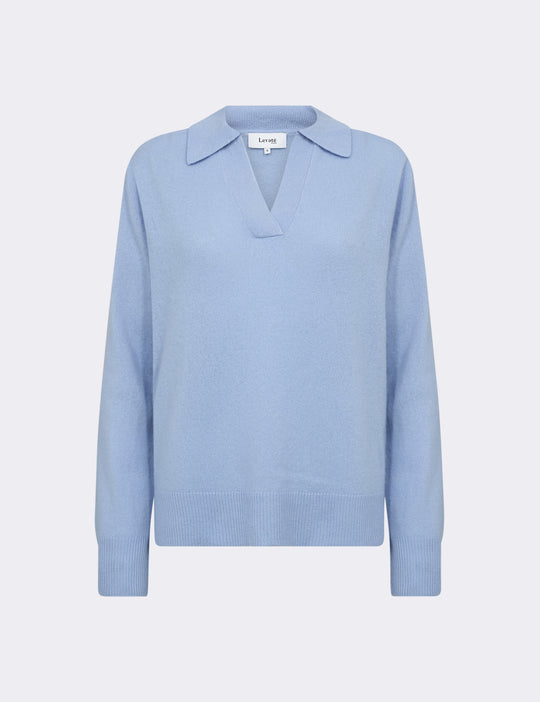 LR-ELOISE 5 Pullover Light blue