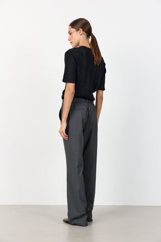 LR-PRESLEY 2 Pants Dark grey