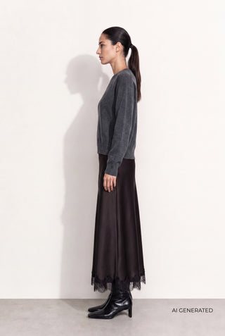 LR-ISMAILA 24 Pullover Dark grey