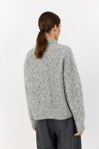 LR-NIVA 1 Pullover Light grey