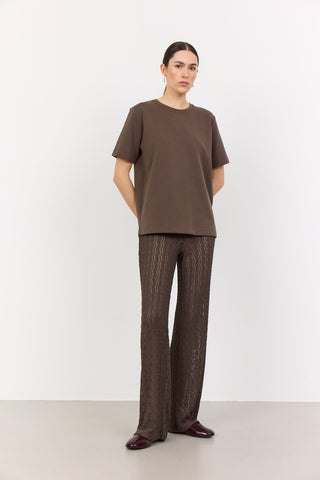 LR-LAICA 3 Pants Dark brown
