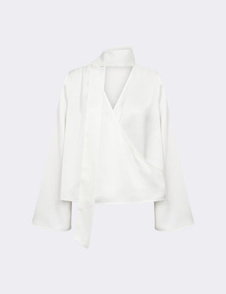 LR-UME 3 Blouse Off white