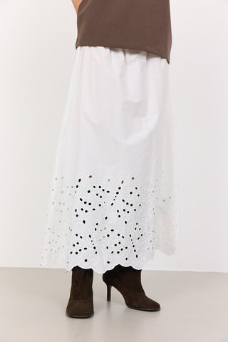 LR-GROLET 5 Skirt Off white