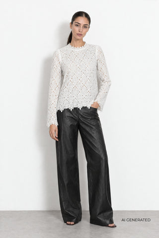 LR-ULLA 1 Blouse Off white