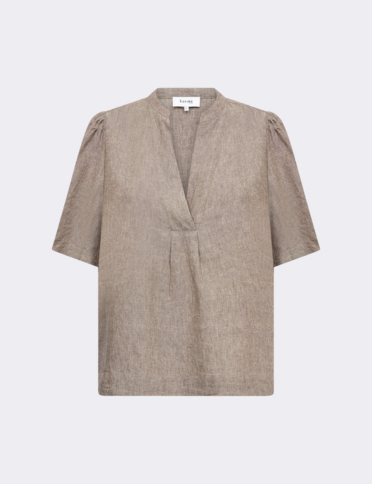 LR-NAJA 32 Blouse Camel