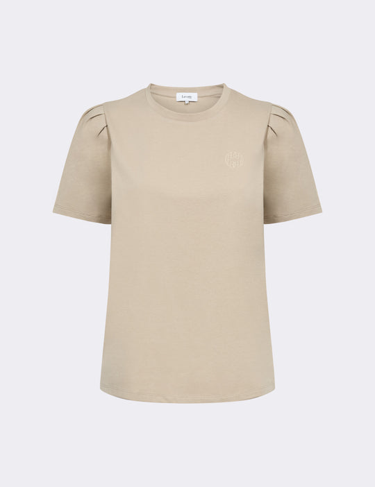 LR-ISOL 1 T-shirt Light sand