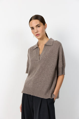 LR-ELOISE 18 Pullover Camel