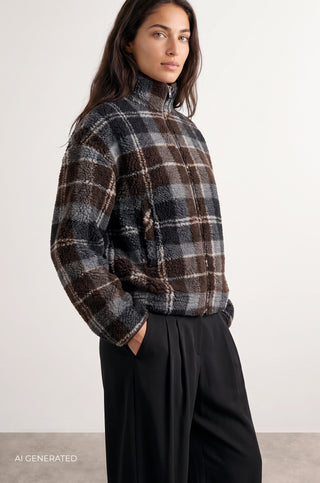 LR-TASS 1 Jacket Dark brown