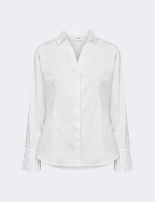 LR-ISLA SOLID 130 Shirt White