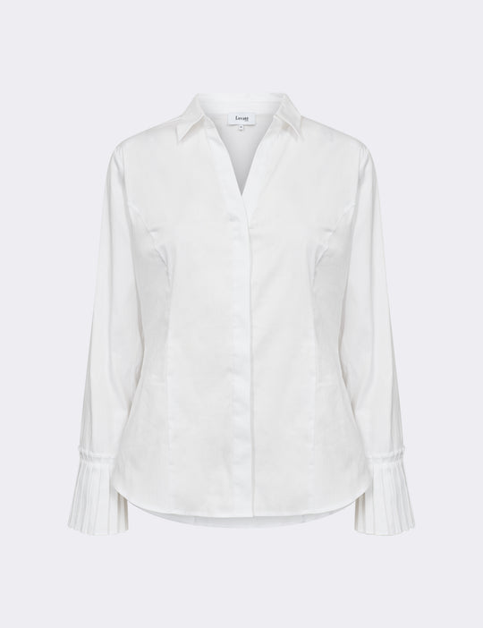 LR-ISLA SOLID 130 Shirt White