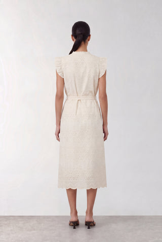 LR-ROSALINA 3 Dress Off white