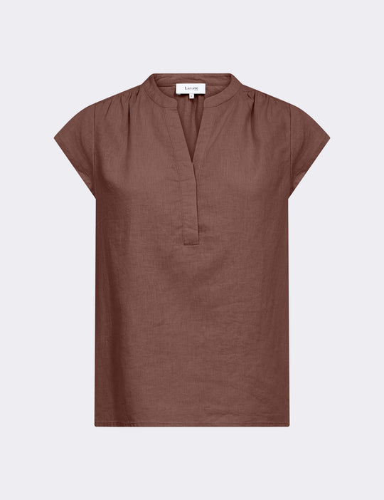 LR-NAJA 19 Blouse Brown