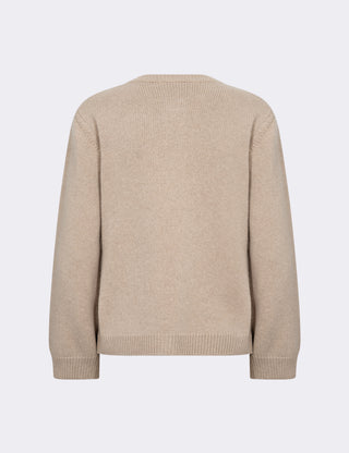LR-PERLE 9 Cardigan Sand