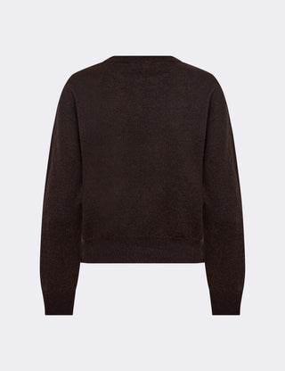 LR-ISMAILA 24 Pullover Dark brown