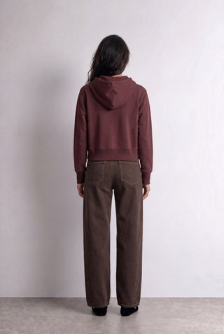 LR-NUKA 9 Sweatshirt Bordeaux