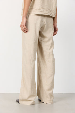 LR-NAJA 7 Pants Light sand