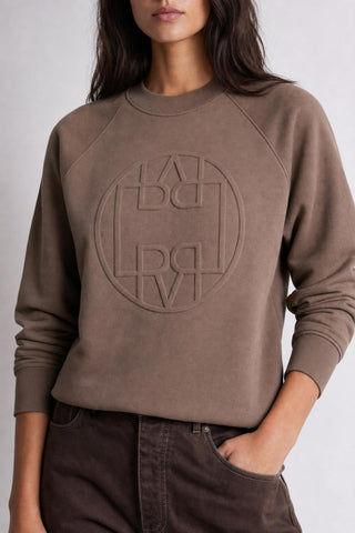 LR-NUKA 11 Sweatshirt Dark brown