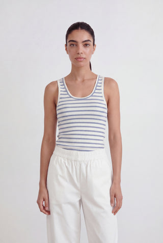 LR-NEDDIE 5 Top Blue