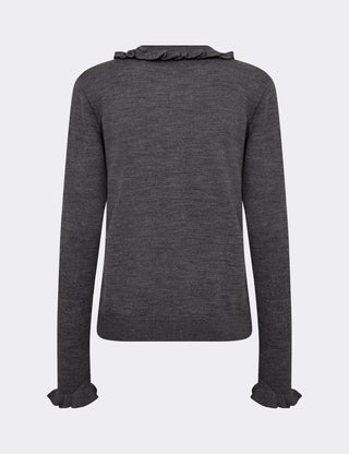 LR-ISMAILA 14 Cardigan Grey