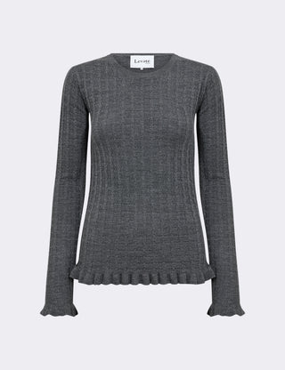 LR-ISMAILA 13 Pullover Dark grey