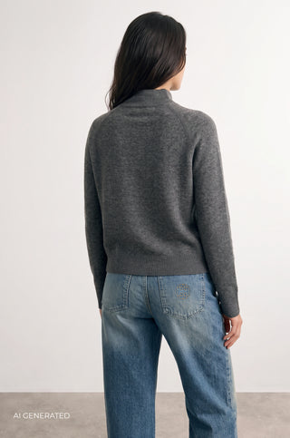 LR-ELOISE 6 Pullover Dark grey