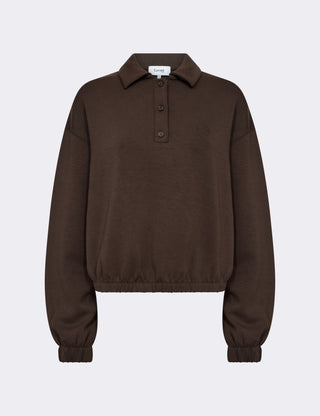 LR-EZRA 9 Sweatshirt Dark brown