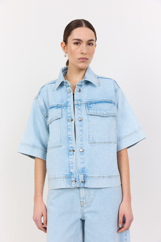 LR-KOSA 11 Shirt Light blue