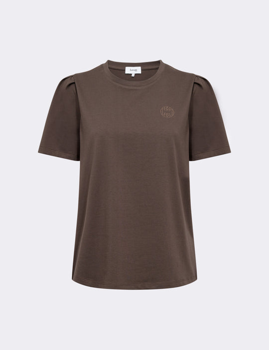 LR-ISOL 1 T-shirt Dark brown