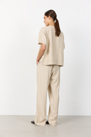 LR-NAJA 7 Pants Light sand
