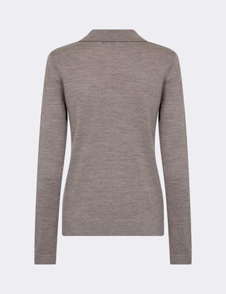 LR-ISMAILA 6 Pullover Light brown