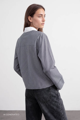 BL-ALDINA YD 1 Shirt Navy