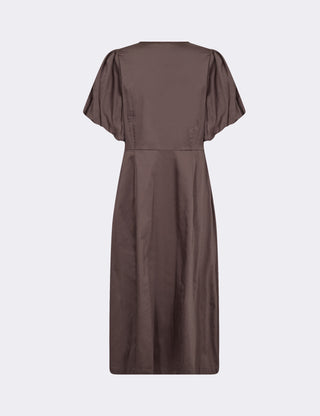 LR - ISLA SOLID 121 Dress Dark brown