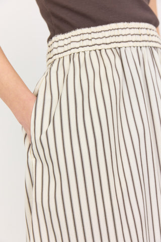 LR-LUCILLA 4 Skirt Dark brown